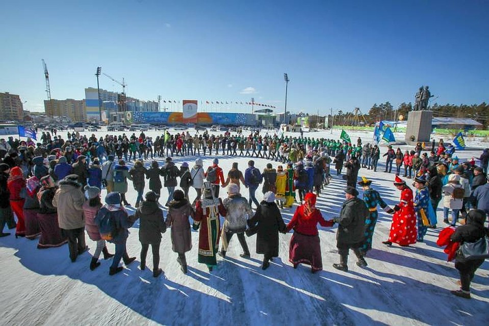 Хоровод дружбы народов.