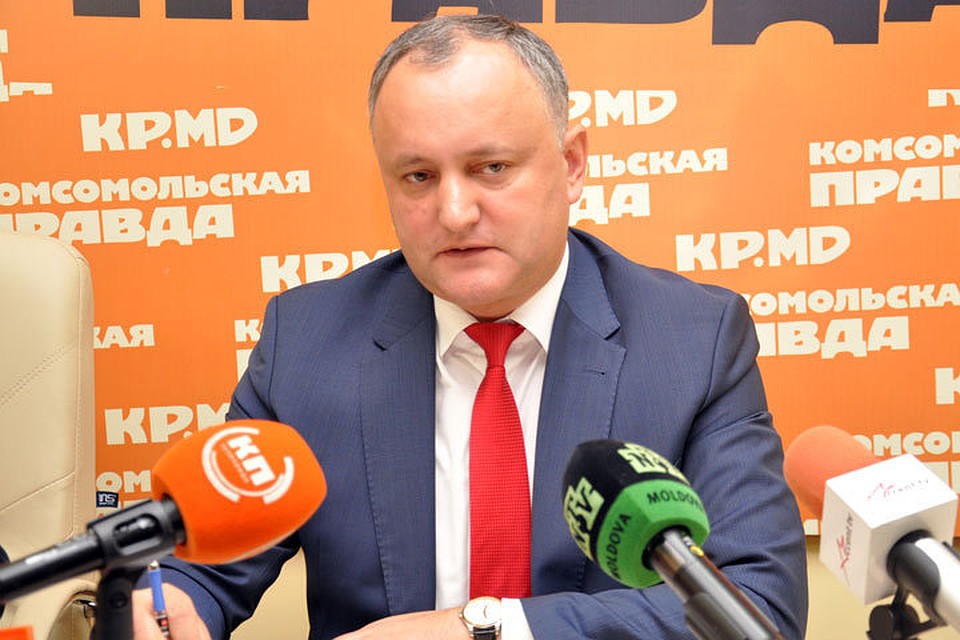 Президент Молдовы Игорь Додон отправился в российскую столицу