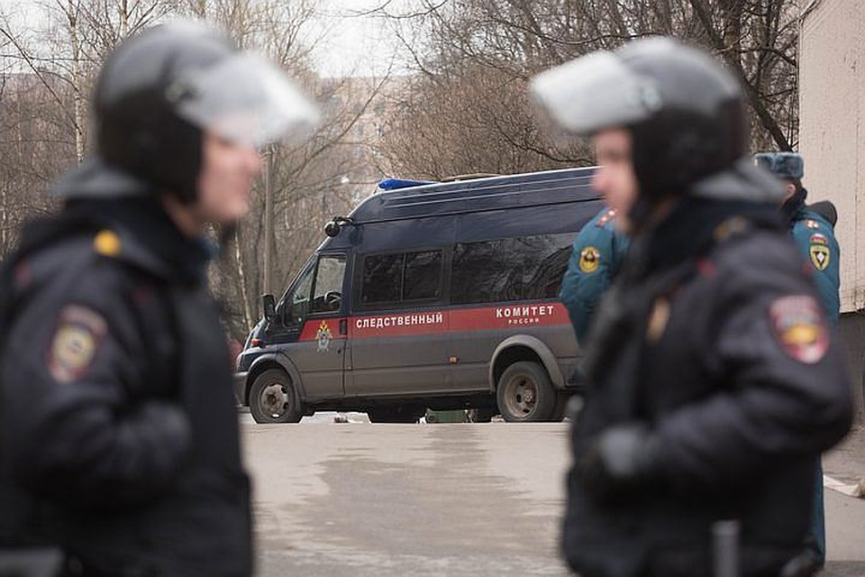 Оперативные службы на месте в день задержания 6 апреля