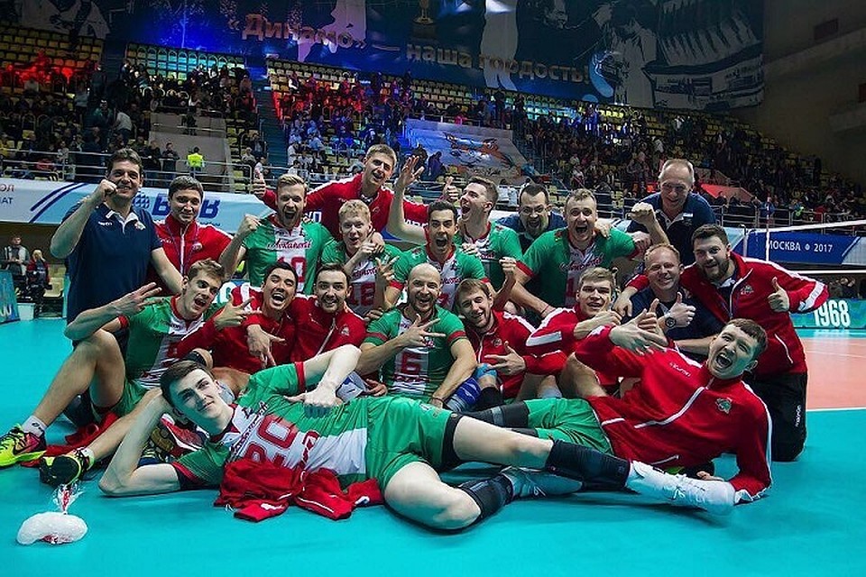 Столичное «Динамо» стало вторым полуфиналистом плей-офф чемпионата Российской Федерации по волейболу
