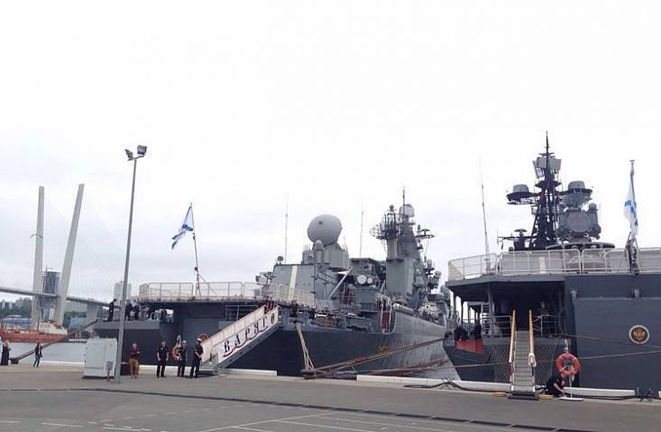 Во Владивостоке в среду встретят корабли ТОФ, которые возвратятся из дальнего похода
