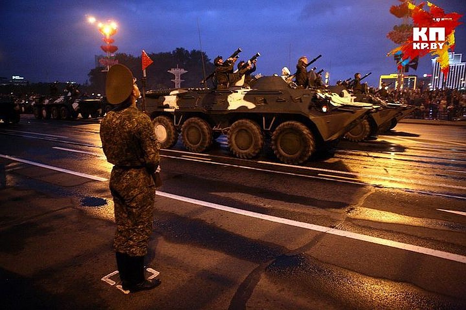 Парад в честь Дня независимости Республики Беларусь в Минске