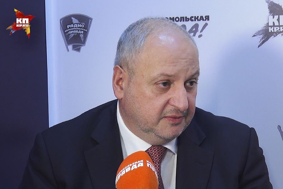 Гендиректор Новороссийского комбината хлебопродуктов Олег Молибога.