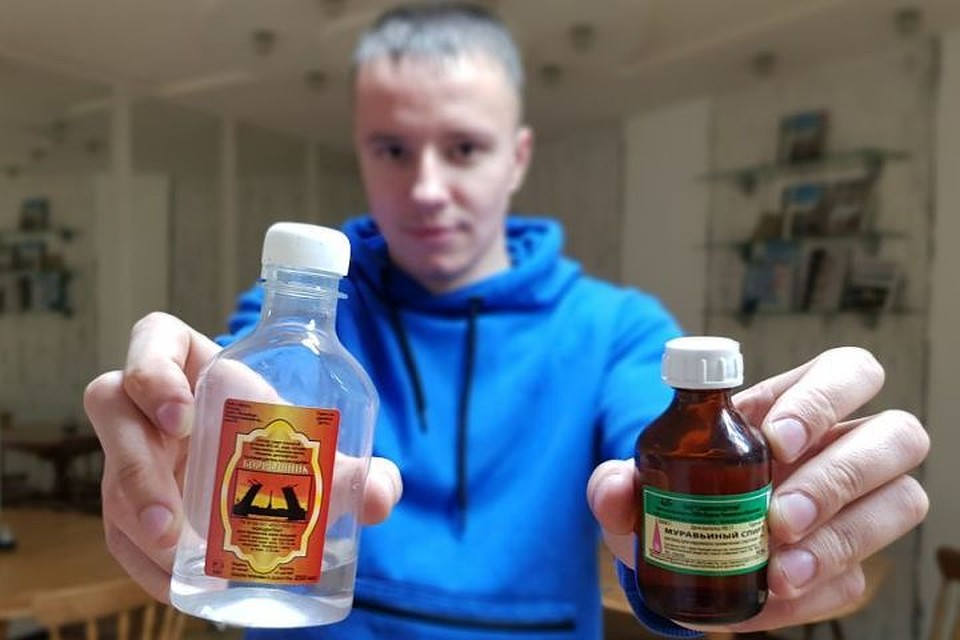 После запрета «Боярышника» сибиряки перешли на муравьиный спирт