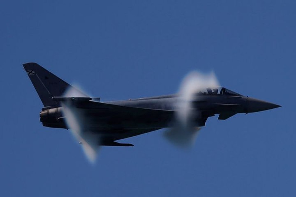 Истребитель Eurofighter Typhoon ВВС Испании