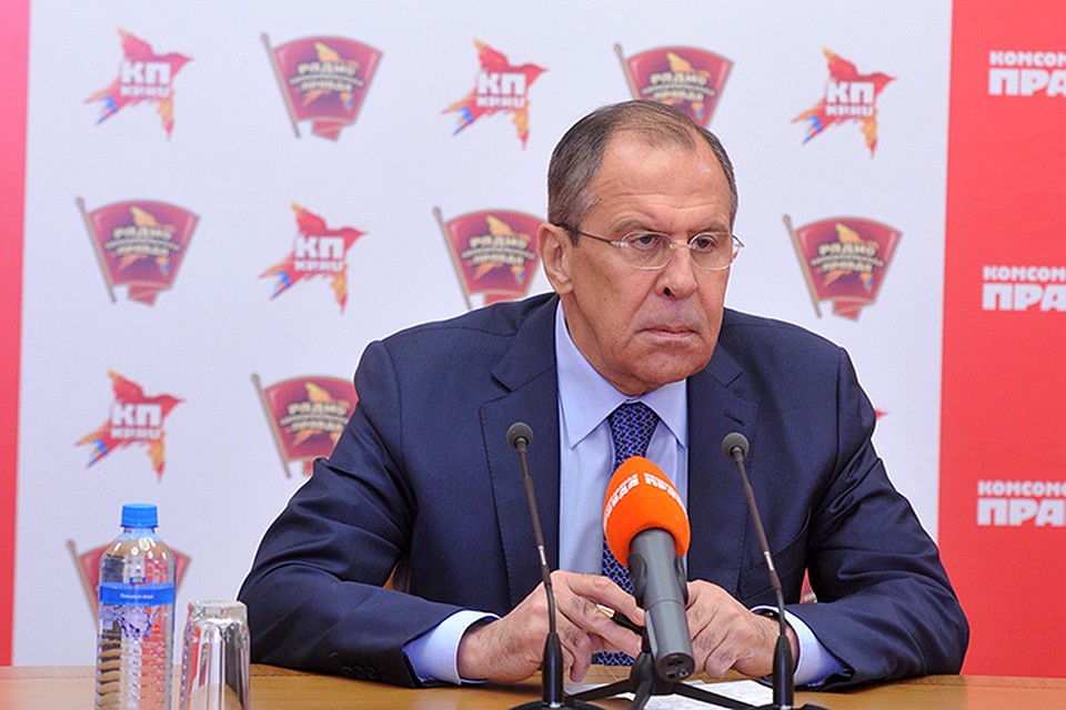 Министр иностранных дел РФ Сергей Лавров