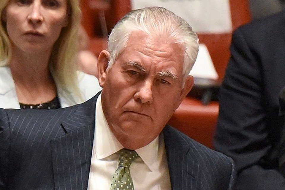 Госсекретарь США Рекс Тиллерсон