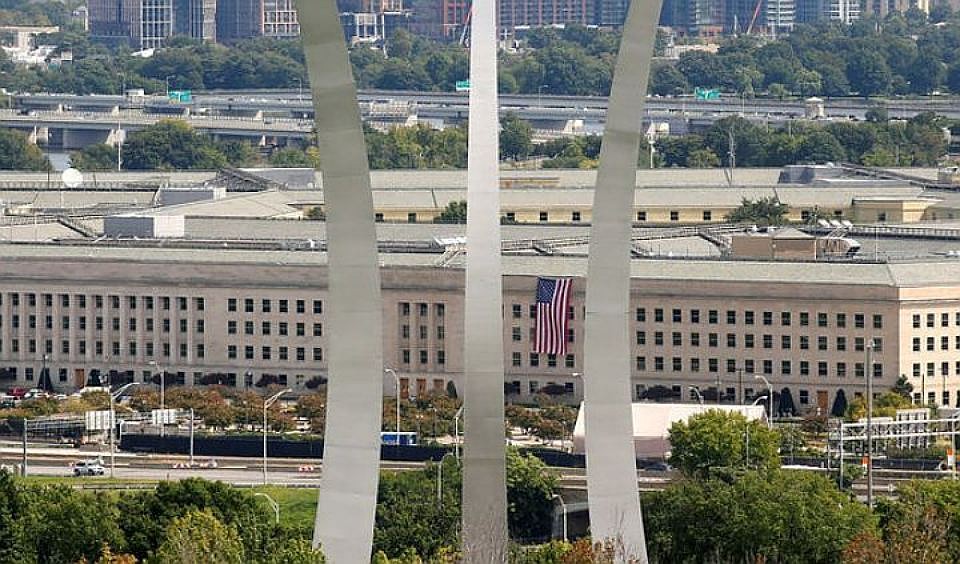 Здание Пентагона в США