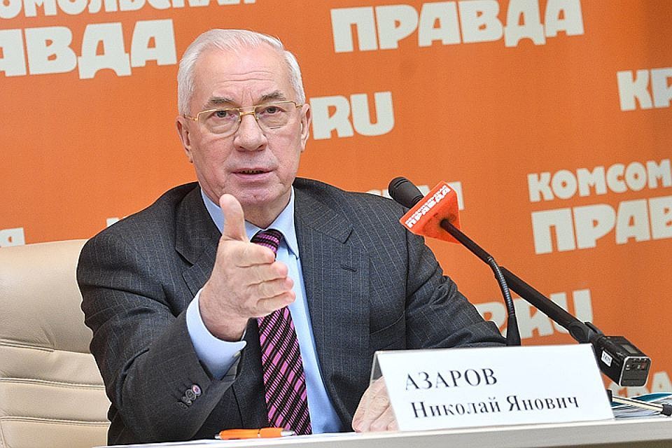 Экс-премьер Украины Николай Азаров
