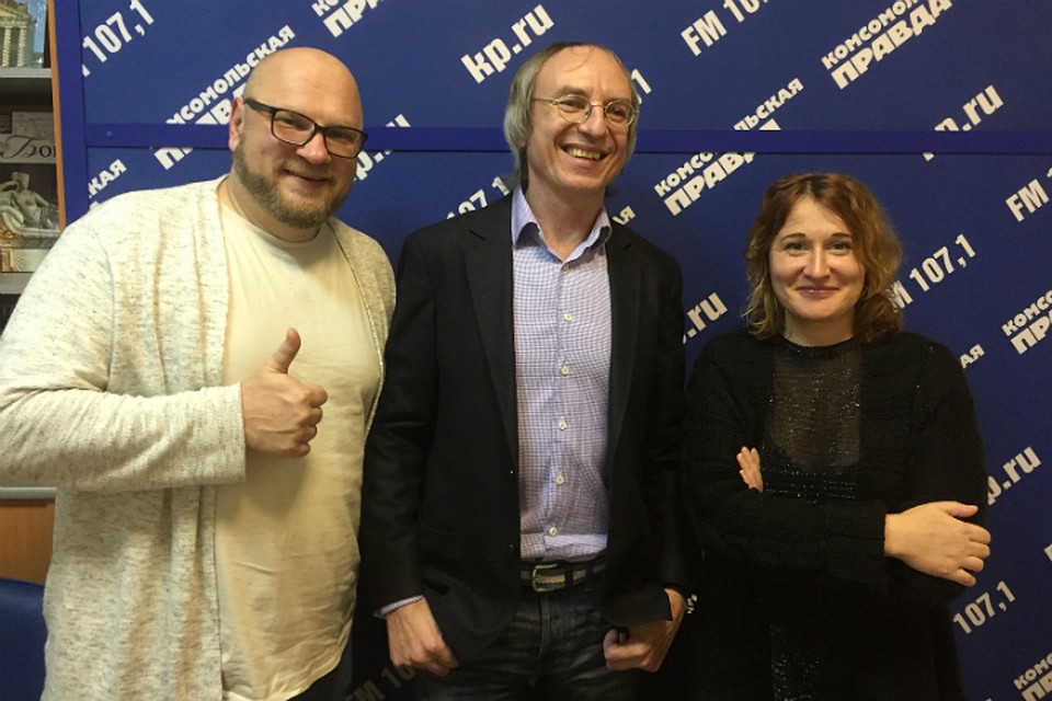 Стас Патриев, Александр Рыжов, Юлия Сысоева на 107.1 FM
