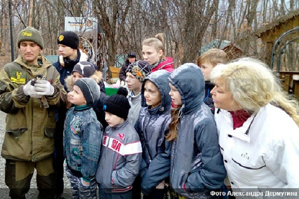 Солидное имя птице по словам директора Сафари-парка дали сами спасители