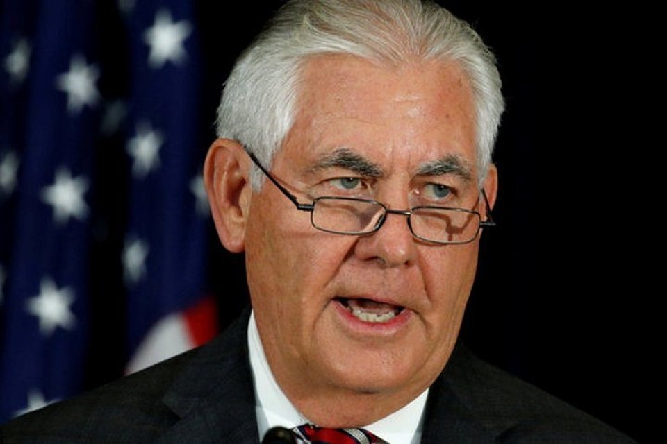 Госсекретарь США Рекс Тиллерсон