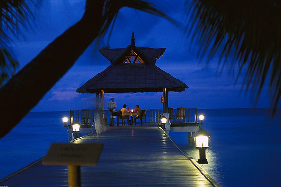 Отель Banyan Tree Vabbinfaru на Мальдивах