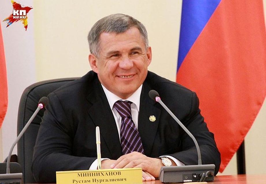 Глава Татарстана Рустам Минниханов