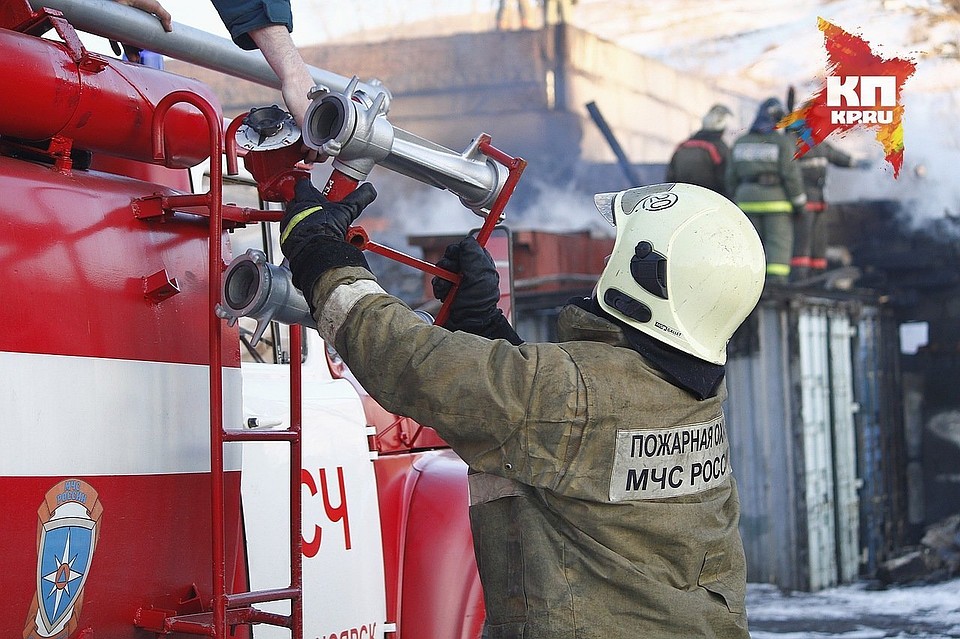 Пожар потушили за 20 минут.