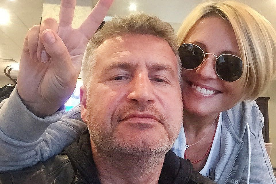Леонид Агутин и Анжелика Варум.