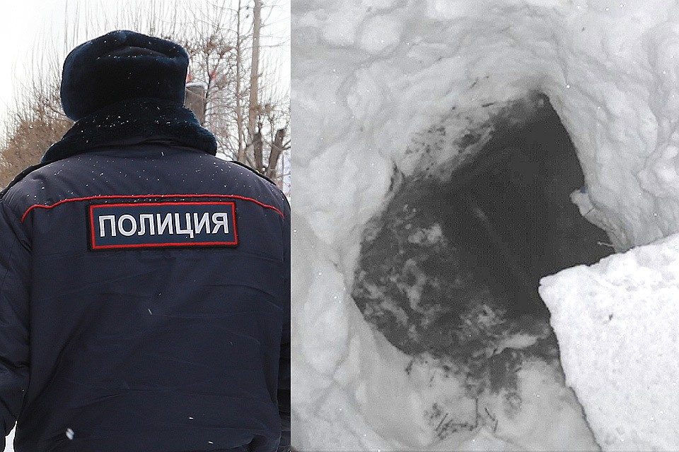Ребенок провалился в шахту коллектора и был спасён полицейским.