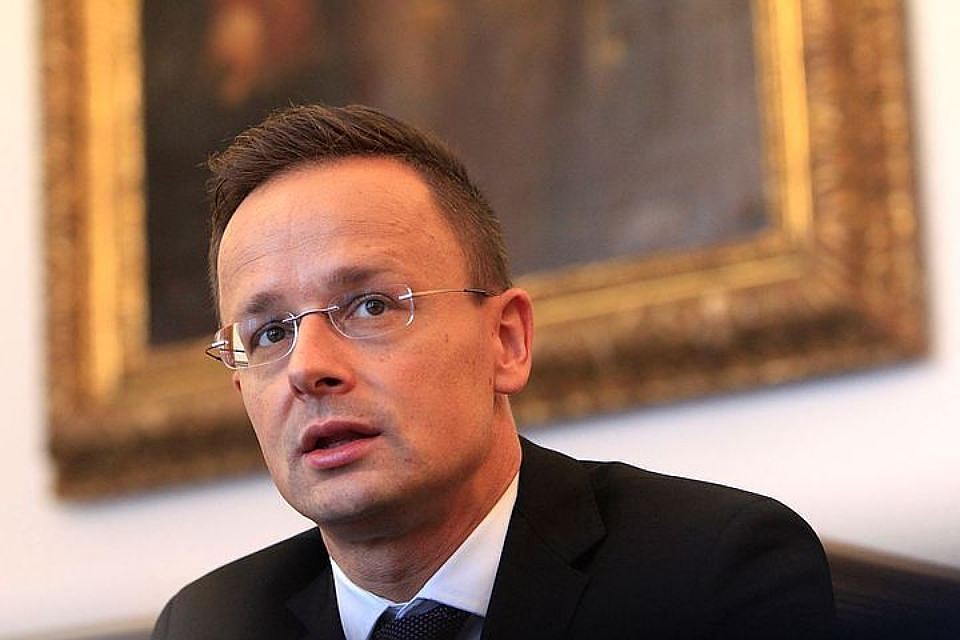 Министр иностранных дел Венгрии Петер Сийярто