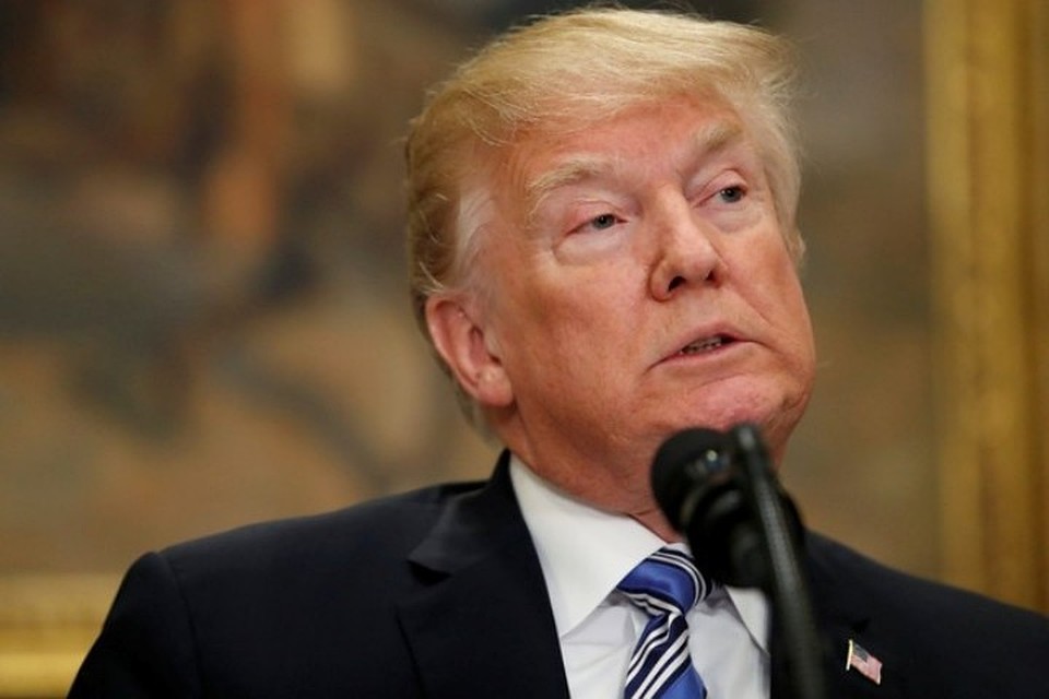 Американский лидер Дональд Трамп