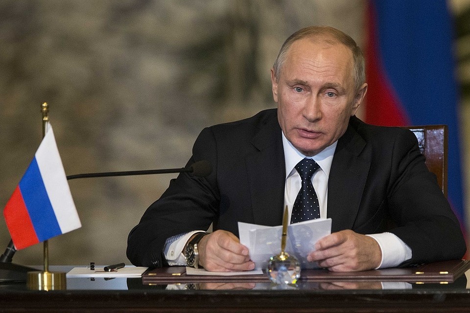 Президент России Владимир Путин