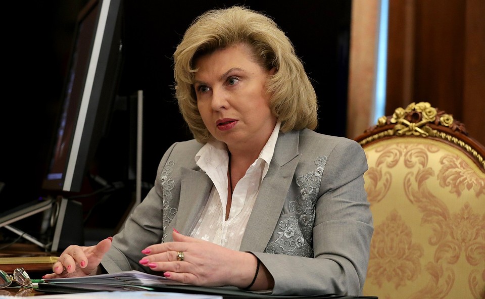 Татьяна Москалькова направила жалобу украинской коллеге. Фото: пресс-служба Кремля