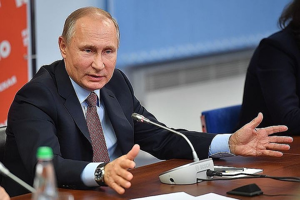 Президент РФ Владимир Путин