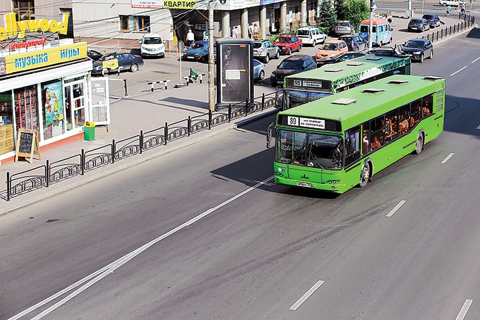 Автобусы этого маршрута никогда пустыми не ездят