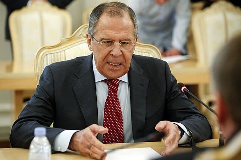 Министр иностранных дел России Сергей Лавров