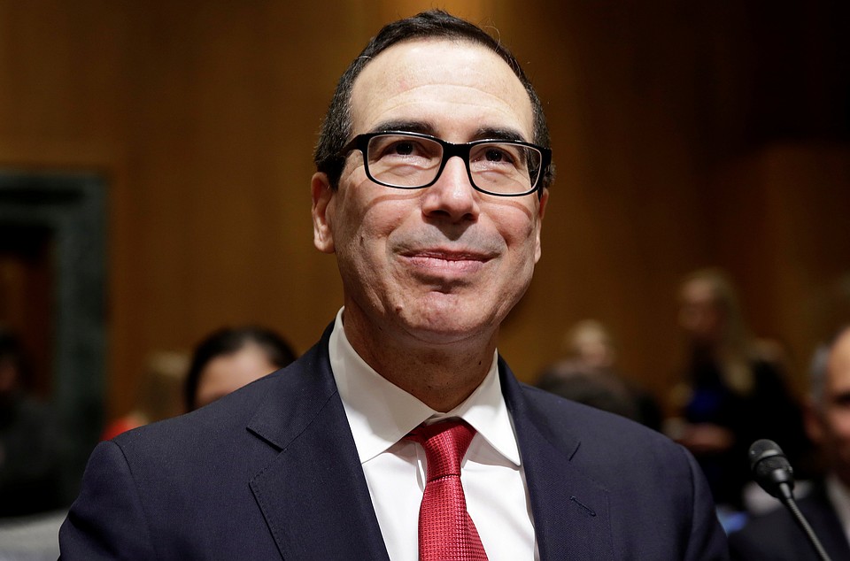 Глава Минфина США Стивен Мнучин