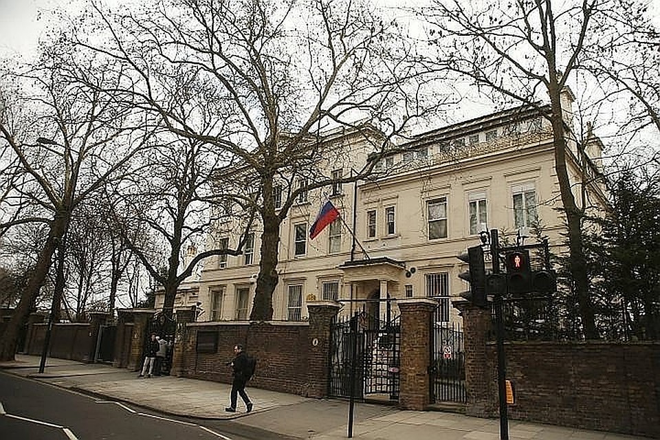 Здание посольства РФ в Лондоне