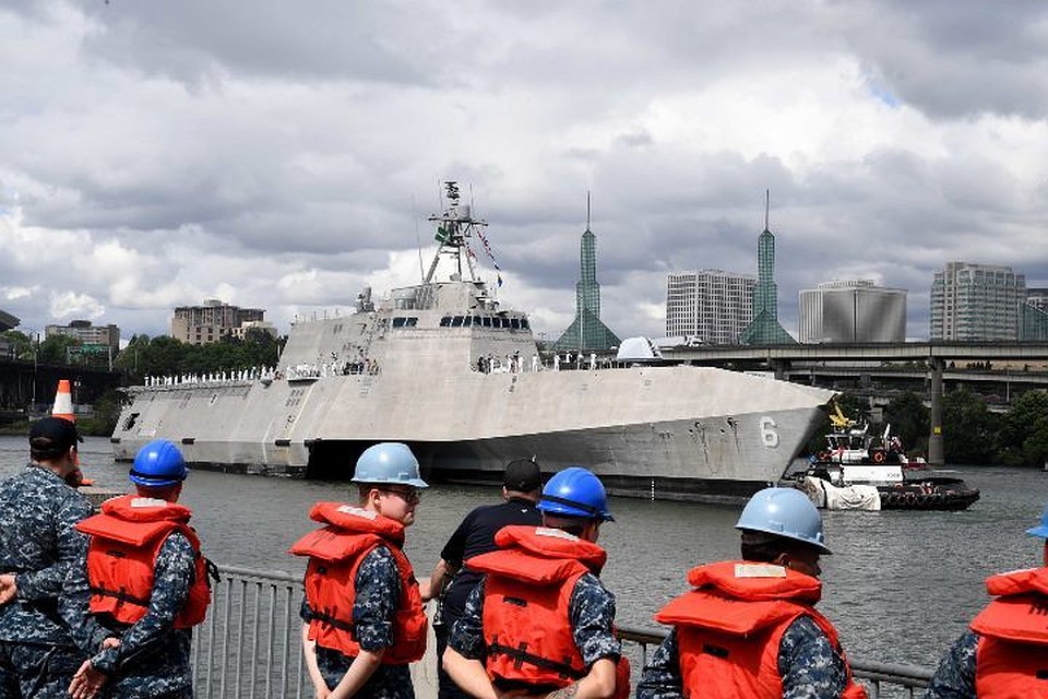 Корабль ВМС США USS Portland введен в строй. Фото: сайт пресс-службы ВМС США