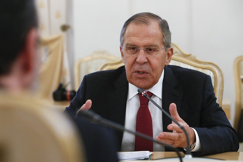Глава МИД РФ Сергей Лавров