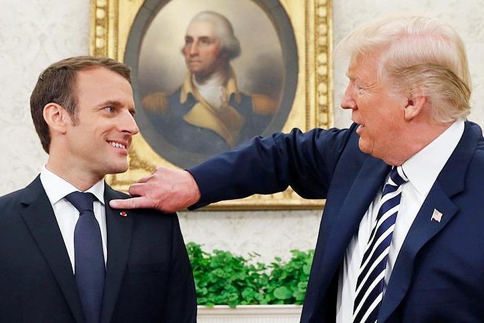 Президент США заявил о действительно «великолепных отношениях» с французским коллегой