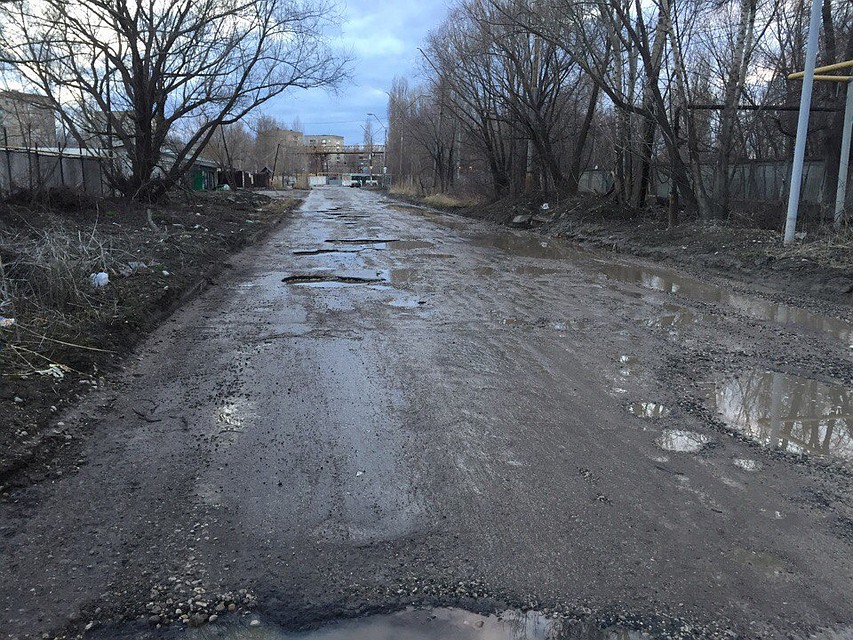 «Ямы глубиною в метр, да тут ходовку оставить можно»