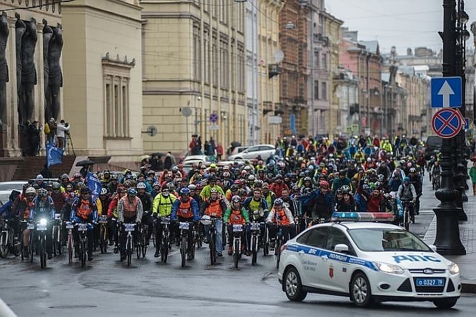 В День города велосипедисты традиционно проедут по городу