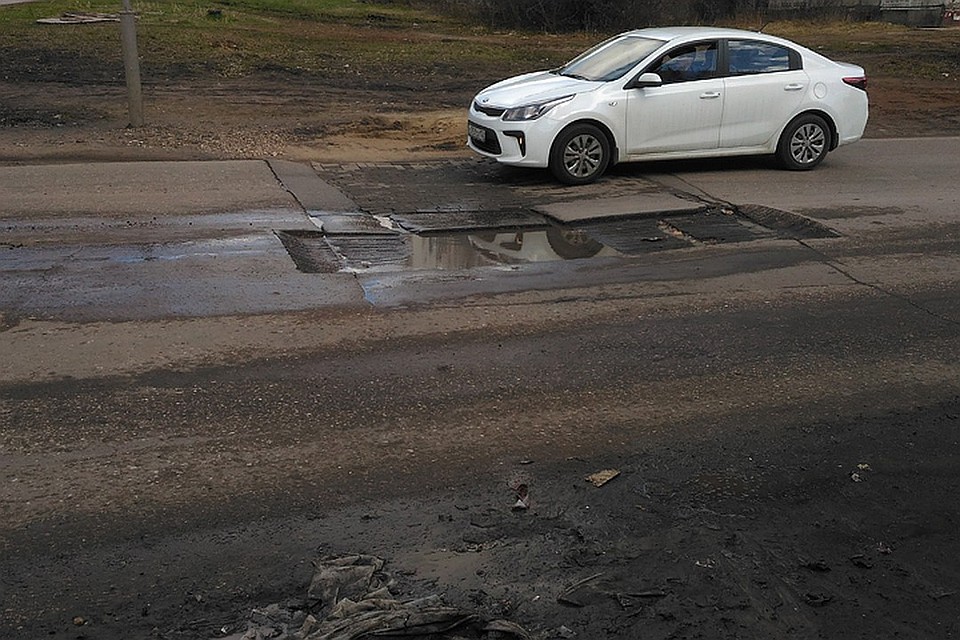 В нижней части Нижнего Новгорода активно взялись за ремонт дорог