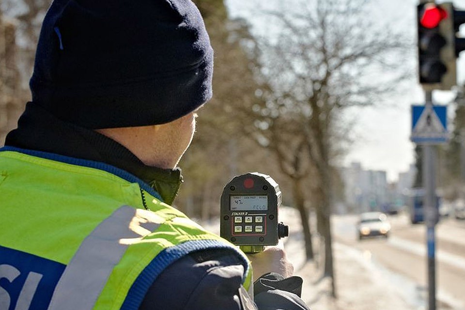 Финская полиция усилила контроль за дорожным движением. Фото: с сайта 64parallel.ru