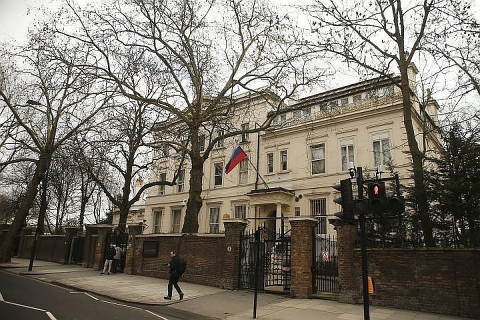 Здание посольства РФ в Лондоне