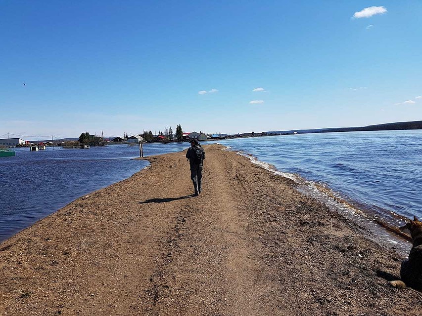 В Амгинском улусе размыло несколько дорог.