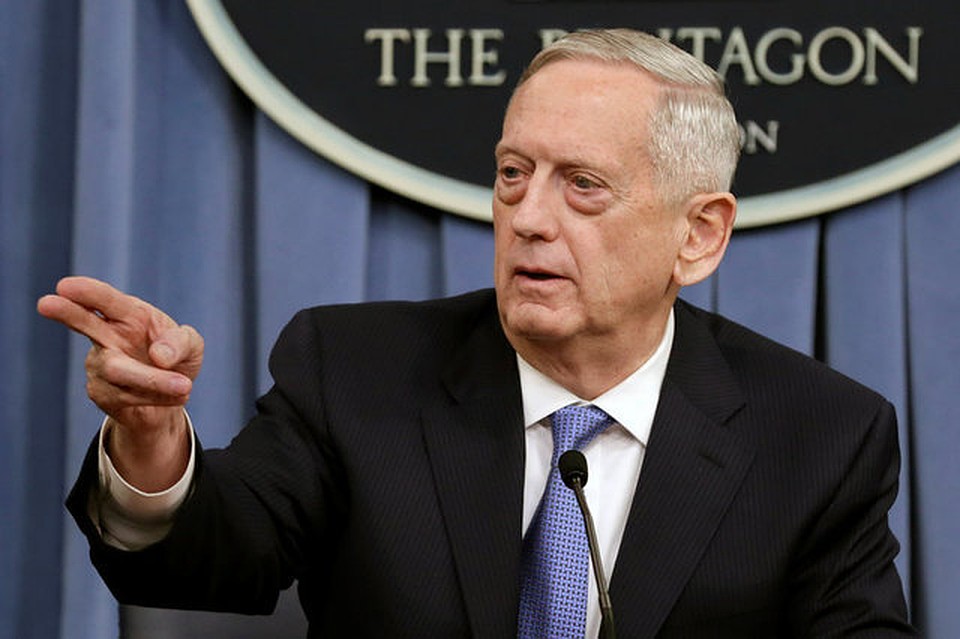 Министр обороны США Джеймс Мэттис собирается в конце июня посетить Японию