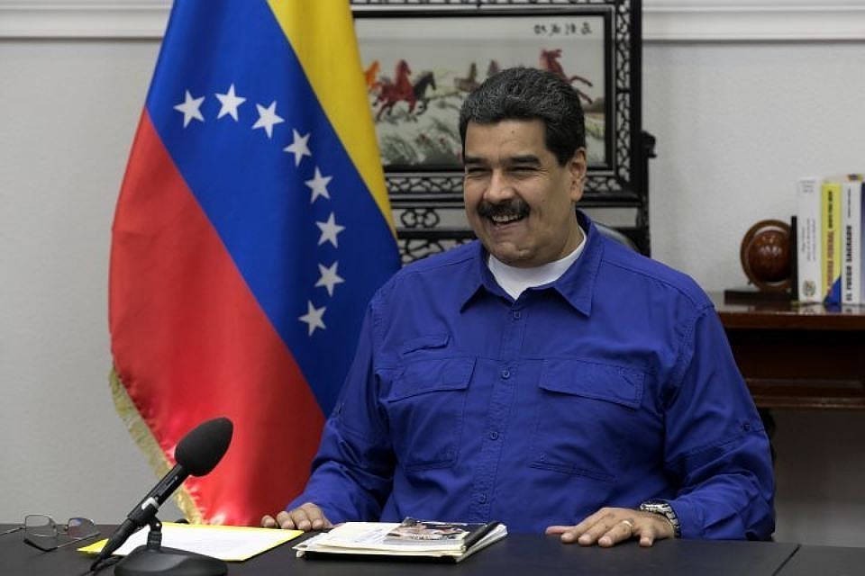 Президент Венесуэлы Николас Мадуро