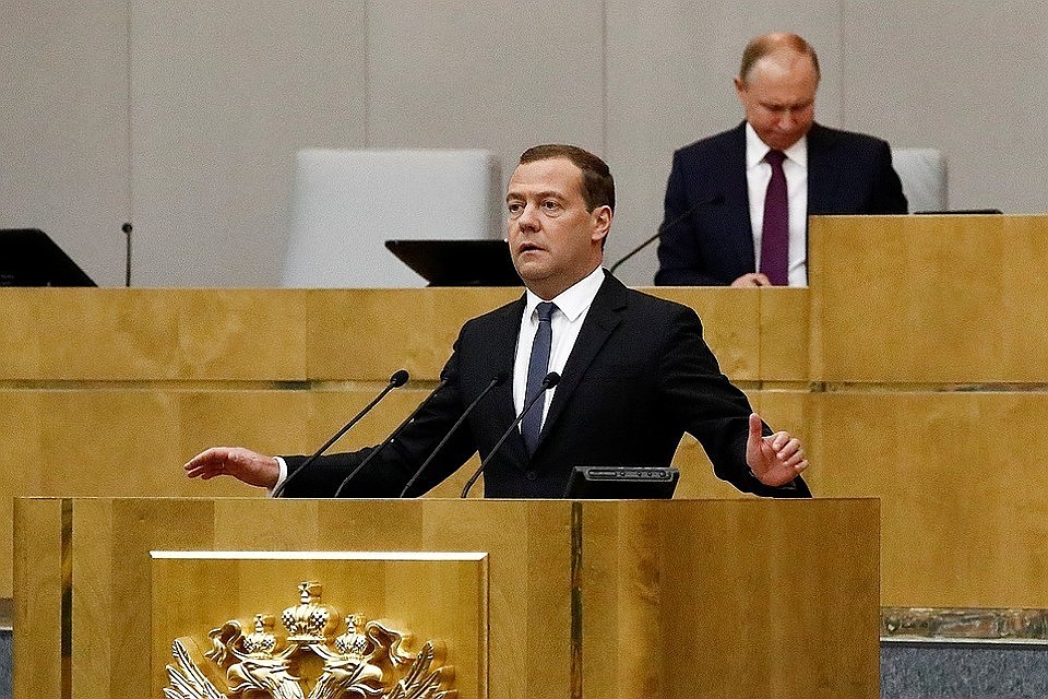 Премьер РФ Дмитрий Медведев