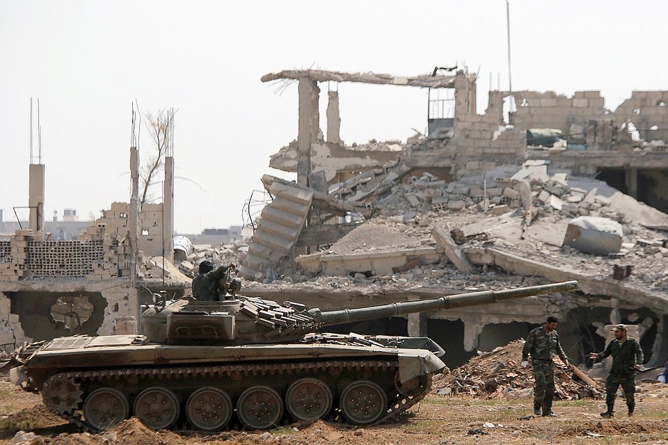 Четверо российских военных погибли в Сирии