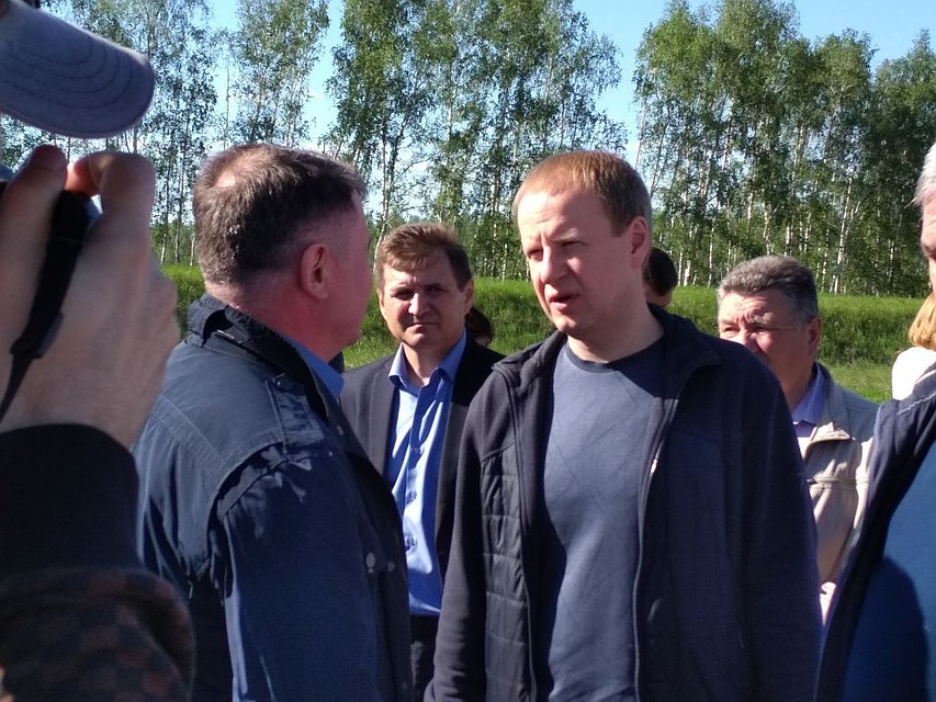 Виктор Томенко в Павловском районе