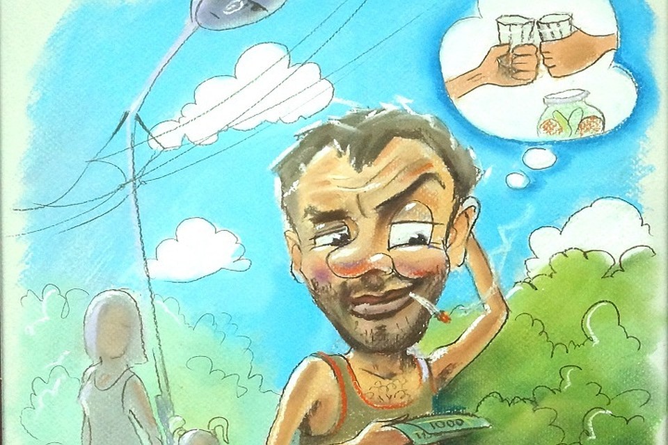 Судебные приставы нарисовали шаржи на злостных неплательщиков алиментов. Фото: пресс-службы УФССП России по Волгоградской области