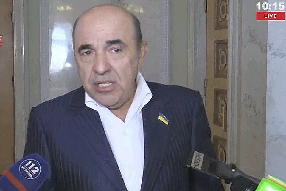 Депутат Верховной рады Вадим Рабинович.