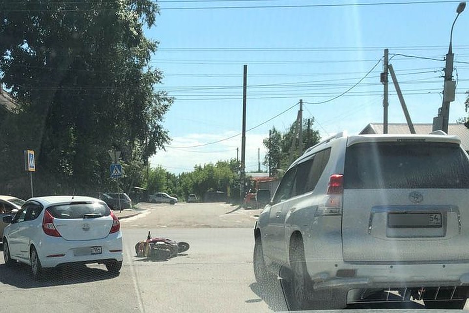 Авария произошла в Октябрьском районе.