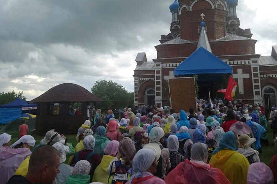 Крестный ход на Алтае. Фото Марии Стрыгиной
