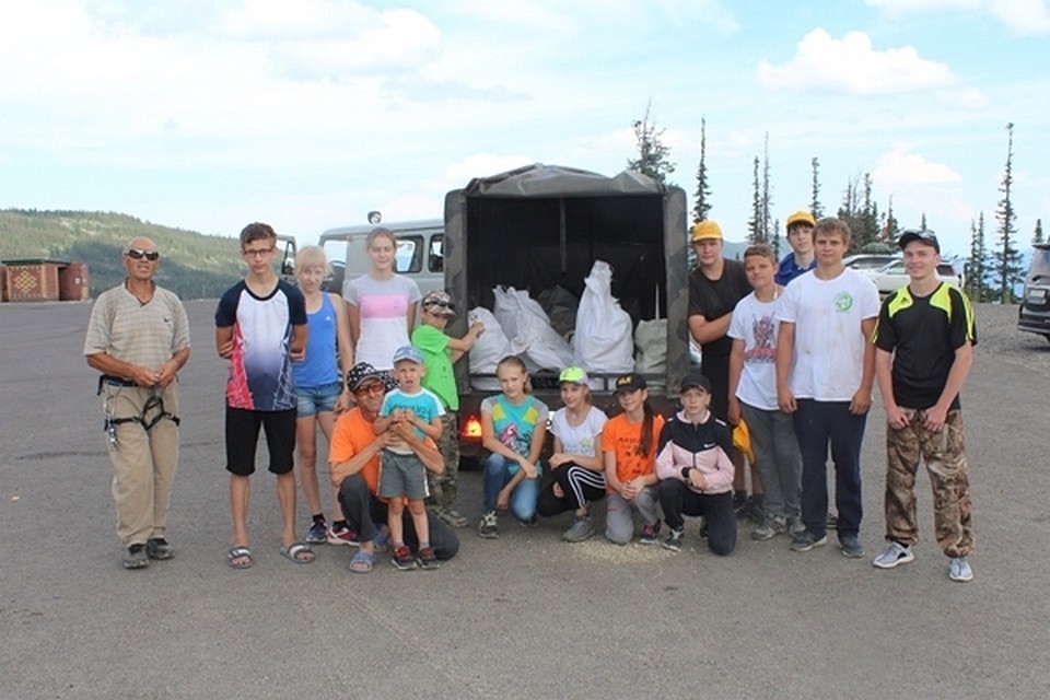 В природном парке «Ергаки» на смотровой площадке навели порядок. Фото: официальный сайт природного парка