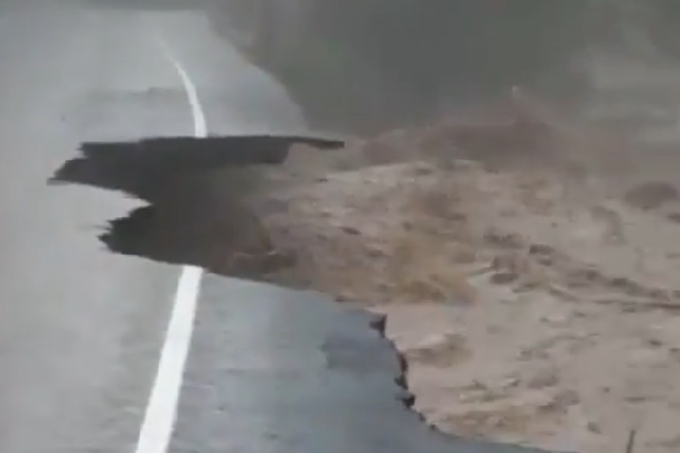 Фото: кадр видео с места событий